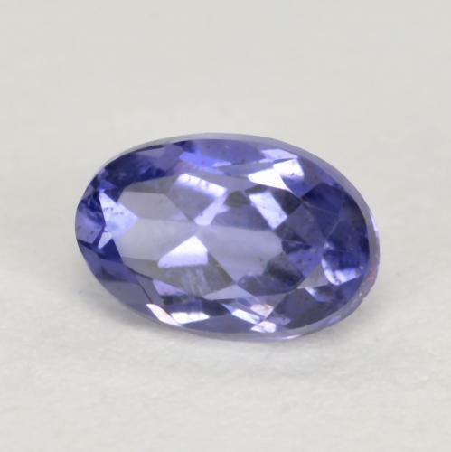 Iolita Violeta Azul Natural 0.48ct, Corte Oval, VS
