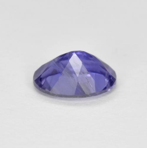 Iolita violeta natural 0,64ct, corte oval, VS-SI