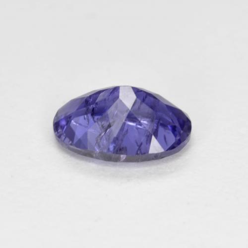 Iolita violeta natural 0,67ct, corte oval, VS-SI