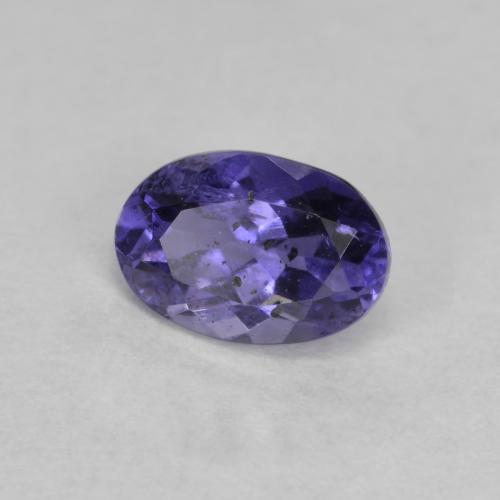 Iolita Roxo profundo Natural 0.46ct, Corte Oval, VS-SI