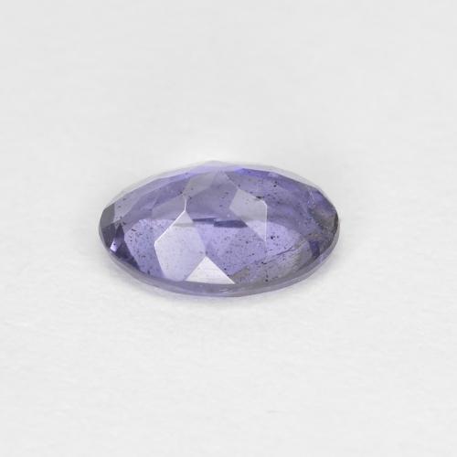 Iolita azul natural 0,38ct, corte oval, VS-SI