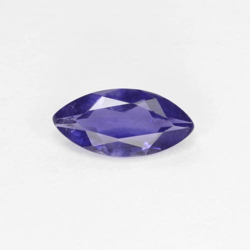 Iolita azul natural 0,44ct, marquise, VS