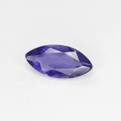 Iolita azul natural 0,44ct, marquise, VS