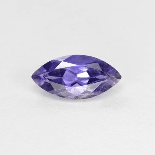 Iolita azul natural 0,56ct, marquise, SI