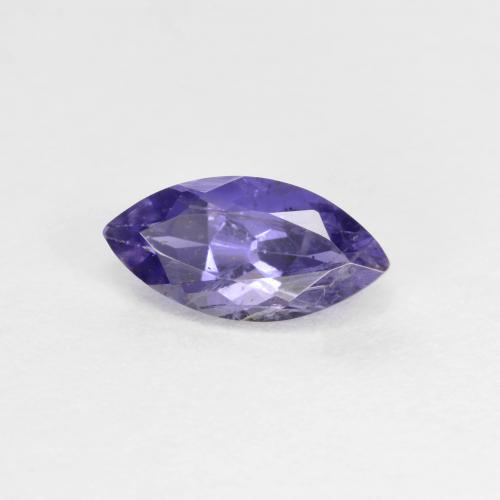 Iolita azul natural 0,56ct, marquise, SI
