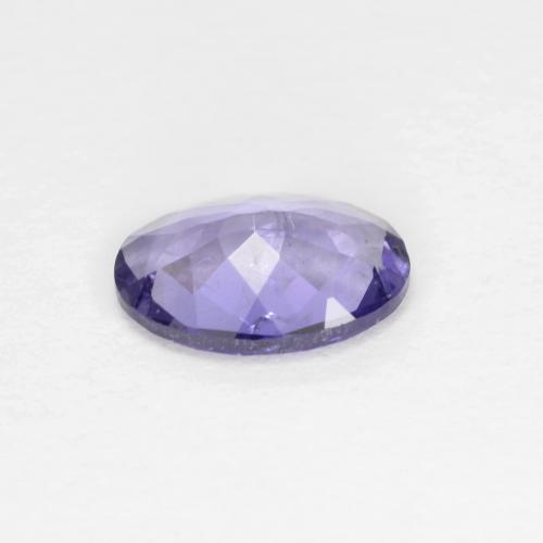 Iolita azul natural 0,48ct, corte oval, SI