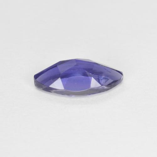 Iolita violeta natural 0,46ct, marquise, VS