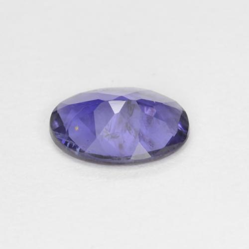 Iolita violeta natural 0,44ct, corte oval, VS-SI