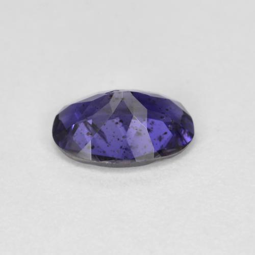 Iolita violeta natural 0,52ct, corte oval, VS-SI