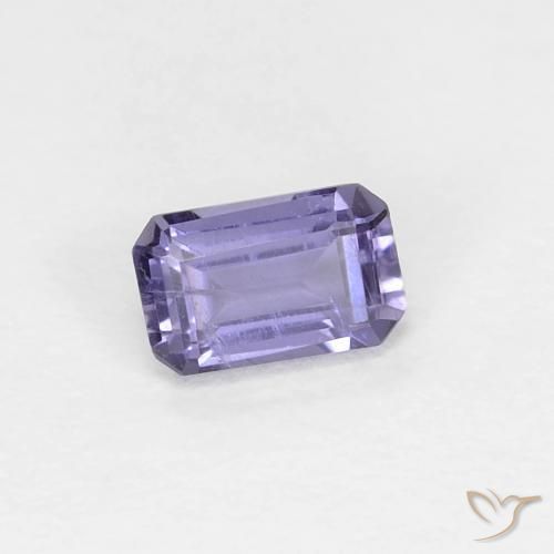 Iolita Violeta rosado Natural 0.25ct, Corte Octógono / Esmeralda, VS