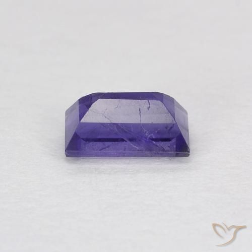 Iolita Roxo profundo Natural 0.30ct, baguete, VS