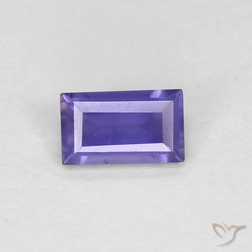 0.23ct Natural Violeta Brilhante Iolita, baguete, VS, Photo A