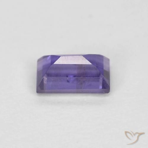 Iolita Violeta Intenso Natural 0.30ct, baguete, VS