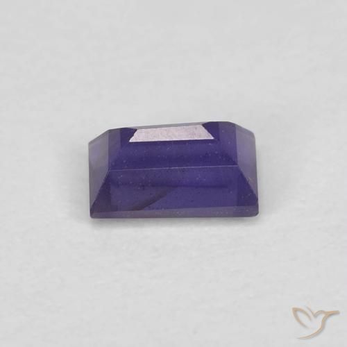 Iolita Violeta médio Natural 0.33ct, baguete, VS