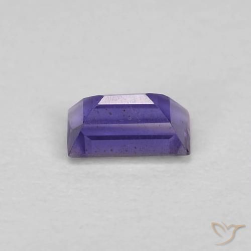 Iolita Violeta Intenso Natural 0.27ct, baguete, VS