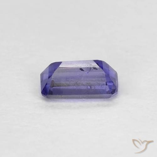 Iolita Azul profundo Natural 0.26ct, Corte Octógono / Esmeralda, VS