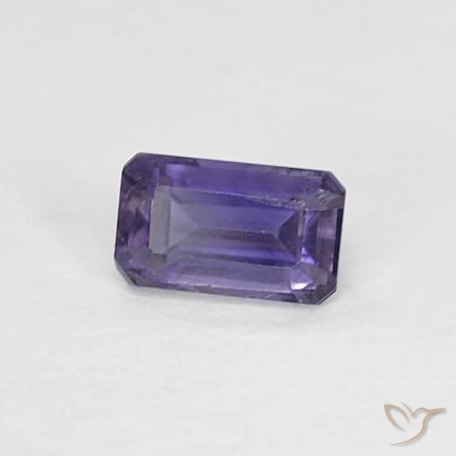 Iolita Berinjela Violeta Natural 0.31ct, Corte Octógono / Esmeralda, VS