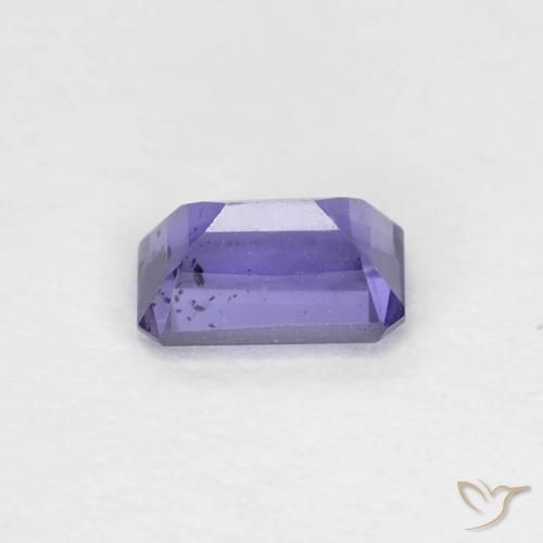 Iolita Roxo profundo Natural 0.28ct, Corte Octógono / Esmeralda, VS