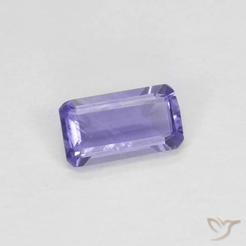 Iolita Violeta rosado Natural 0.23ct, Corte Octógono / Esmeralda, VVS-VS