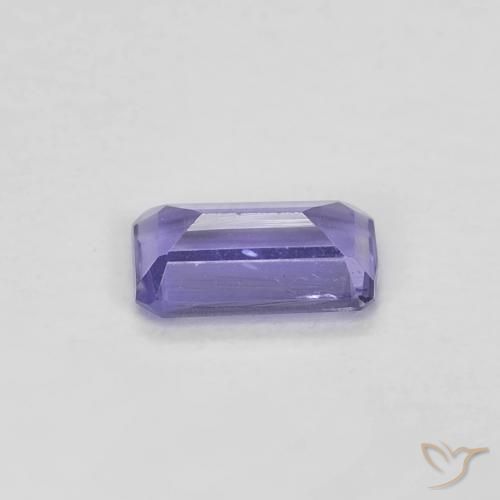 Iolita Violeta rosado Natural 0.23ct, Corte Octógono / Esmeralda, VVS-VS