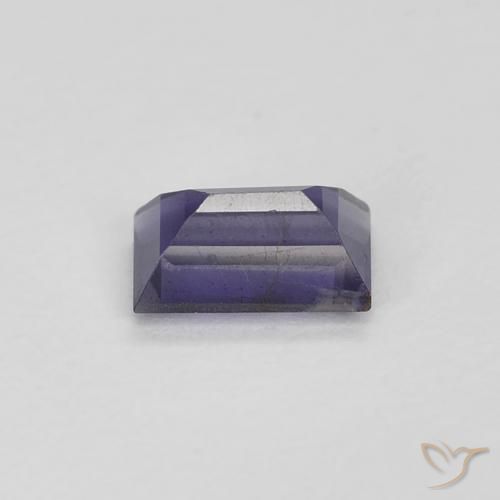 Iolita Violeta Profundo Natural 0.26ct, baguete, VS