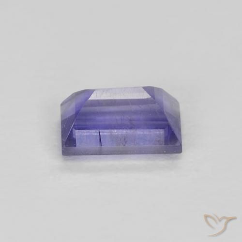 Iolita Roxo profundo Natural 0.33ct, baguete, VS