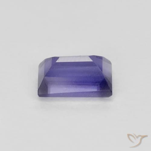 Iolita Roxo profundo Natural 0.32ct, baguete, VS