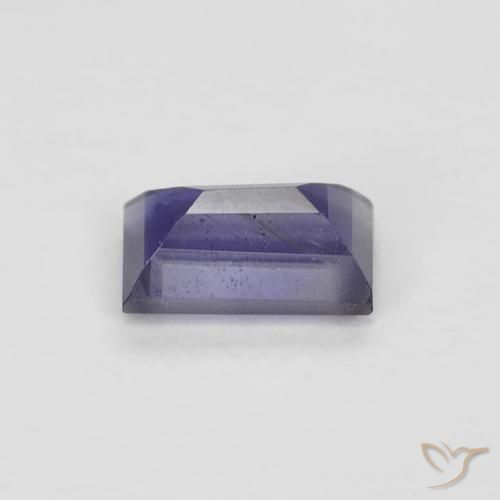 Iolita Berinjela Violeta Natural 0.30ct, baguete, VS