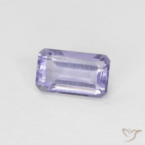 Iolita Violeta rosado Natural 0.28ct, Corte Octógono / Esmeralda, VS