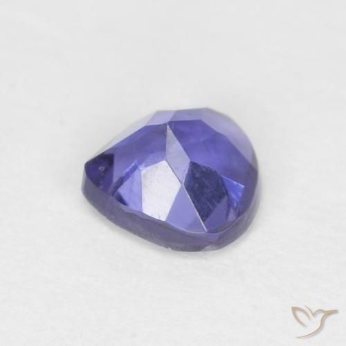 Iolita Roxo profundo Natural 0.24ct, Formato de pêra, VVS-VS