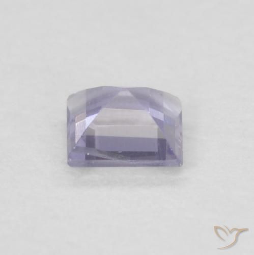 Iolita Medium Light-Violet Natural 0.12ct, Quadrado, VVS