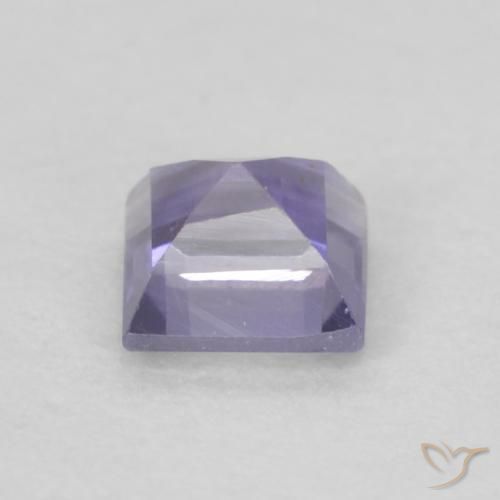 Iolita Medium Light-Violet Natural 0.17ct, Quadrado, VVS