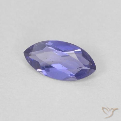 Iolita Roxo profundo Natural 0.15ct, Marquesa, VVS
