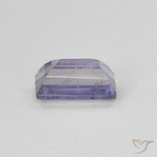 Iolita Roxo azulado escuro Natural 0.28ct, baguete, VS-SI