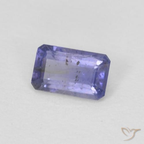 Iolita Violeta médio Natural 0.24ct, Corte Octógono / Esmeralda, VS-SI