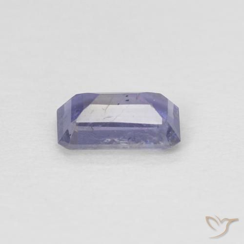 Iolita Violeta médio Natural 0.24ct, Corte Octógono / Esmeralda, VS-SI