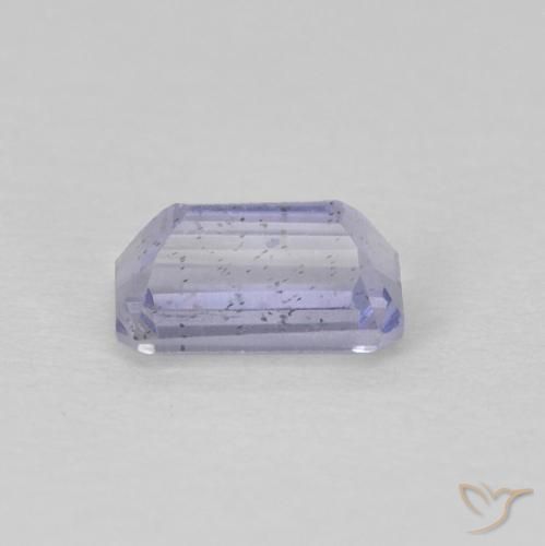 Iolita Violeta azulado Natural 0.32ct, Corte Octógono / Esmeralda, VS-SI