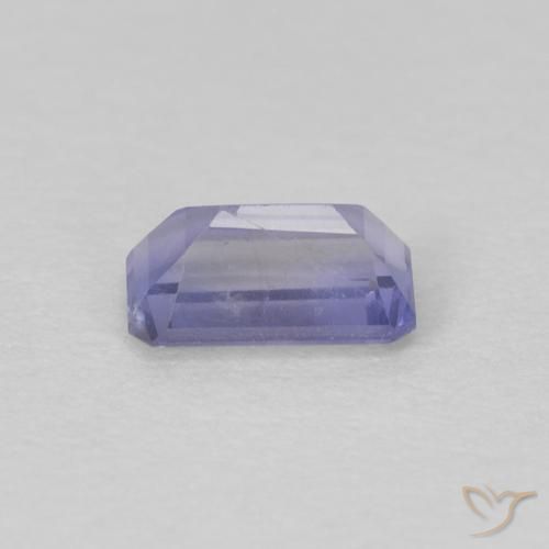 Iolita Violeta azulado Natural 0.27ct, Corte Octógono / Esmeralda, VS-SI