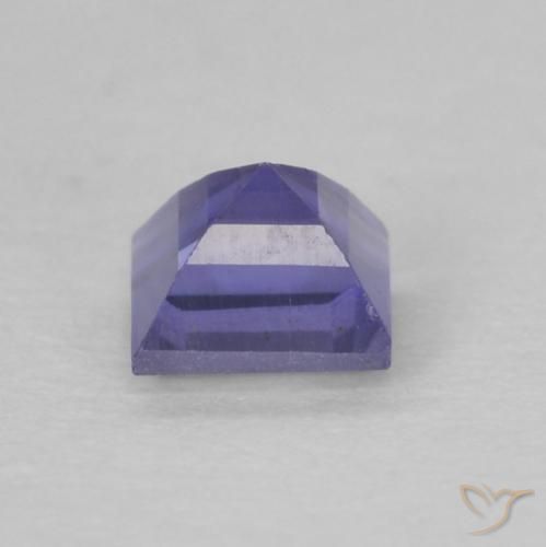 Iolita Azul profundo Natural 0.15ct, Quadrado, VS