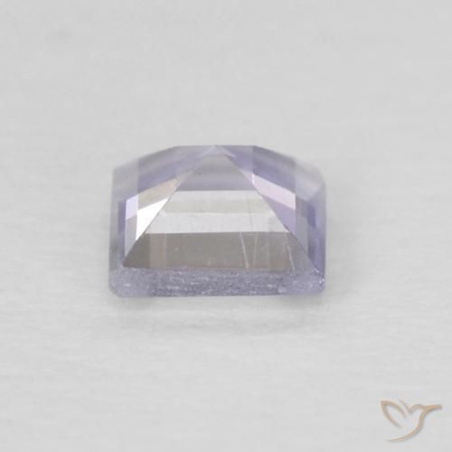 Iolita Azul prateado Natural 0.12ct, Quadrado, VS