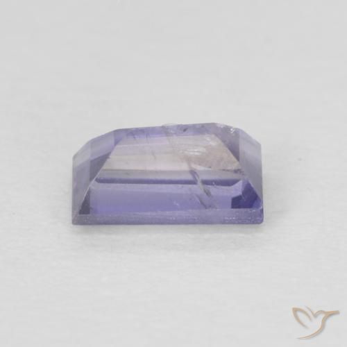 Iolita Roxo profundo Natural 0.29ct, baguete, VS-SI