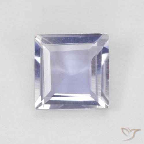 0.28ct Natural Medium Light-Violet Iolita, Quadrado, VVS