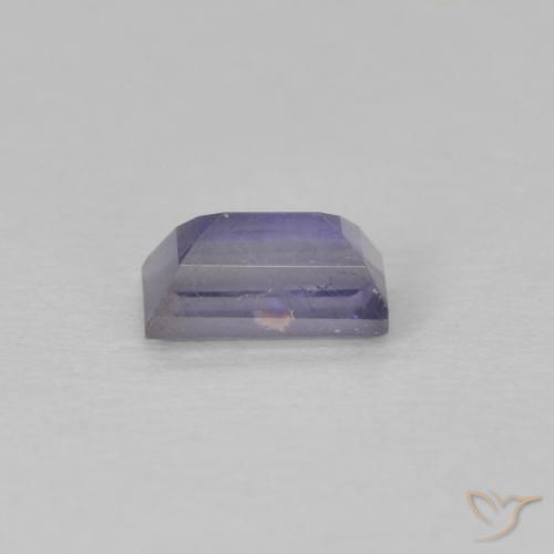Iolita Roxo profundo Natural 0.28ct, baguete, VS