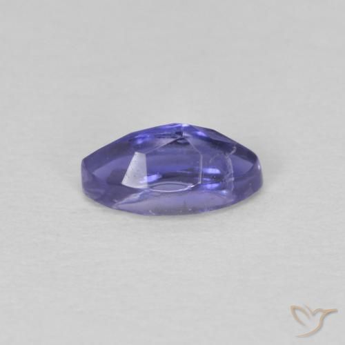 Iolita Roxo profundo Natural 0.26ct, Marquesa, VS