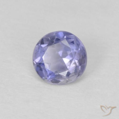 Iolita Roxo profundo Natural 0.19ct, Redondo, VS