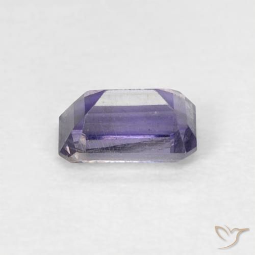 Iolita Azul prateado Natural 0.29ct, Corte Octógono / Esmeralda, VS