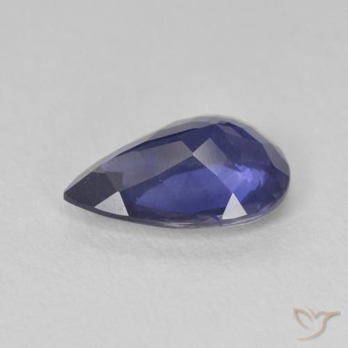 Iolita Azul profundo Natural 1.81ct, Formato de pêra, VS