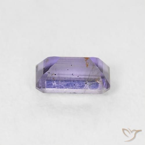 Iolita Violeta médio Natural 0.27ct, Corte Octógono / Esmeralda, SI