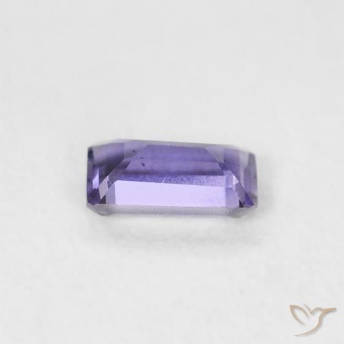 Iolita Roxo profundo Natural 0.21ct, Corte Octógono / Esmeralda, SI