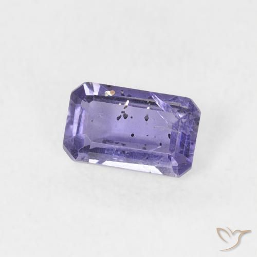 Iolita Violeta médio Natural 0.26ct, Corte Octógono / Esmeralda, VS-SI